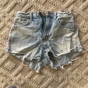 Abercrombie and Fitch High Waisted Shorts